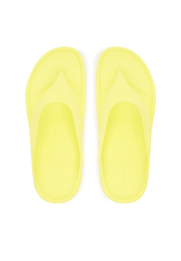 Crocs Japonki Mellow Recovery Flip 211100 Żółty. Kolor: żółty