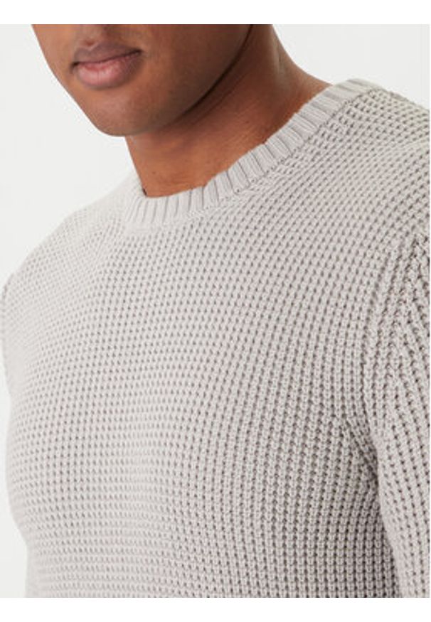 JOOP! Jeans Sweter Harono 30047662 Szary Modern Fit. Kolor: szary. Materiał: bawełna