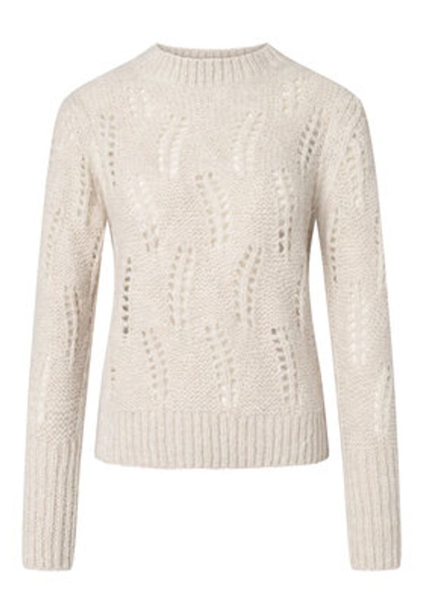 JOOP! Sweter 58 254KN58Kalma 30048461 Beżowy Regular Fit. Kolor: beżowy. Materiał: syntetyk, wełna