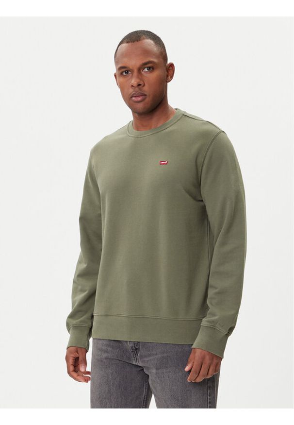 Levi's® Bluza Original Housemark 35909-0058 Zielony Standard Fit. Kolor: zielony. Materiał: bawełna