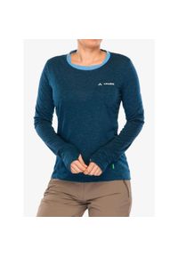 Longsleeve damski Vaude Sveit LS Shirt II. Kolor: niebieski. Długość rękawa: długi rękaw
