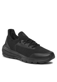 Geox Sneakersy D Spherica Actif D45THC 06K7Z C9999 Czarny. Kolor: czarny. Materiał: mesh, materiał