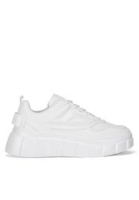 DeeZee Sneakersy WAG1371703A Biały. Kolor: biały. Materiał: skóra