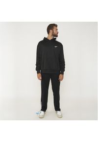 LEGEA - Komplet sportowy SPACE STELLAR czarny. Kolor: czarny, wielokolorowy, biały. Materiał: dresówka. Wzór: paski. Sport: fitness #1