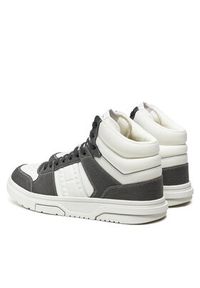Tommy Jeans Sneakersy The Brooklyn Mid Top EM0EM01430 Czarny. Kolor: czarny. Materiał: zamsz, skóra