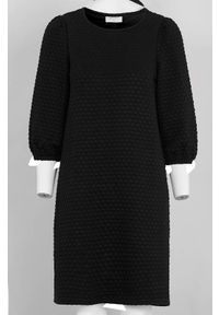 Freequent Sukienka dżersejowa Bobble Czarny female czarny M (40). Kolor: czarny. Materiał: jersey. Styl: elegancki #1