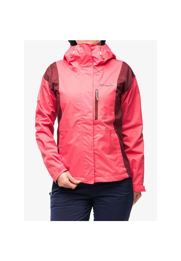 columbia - Kurtka przeciwdeszczowa damska Columbia Hikebound Jacket. Kolor: różowy