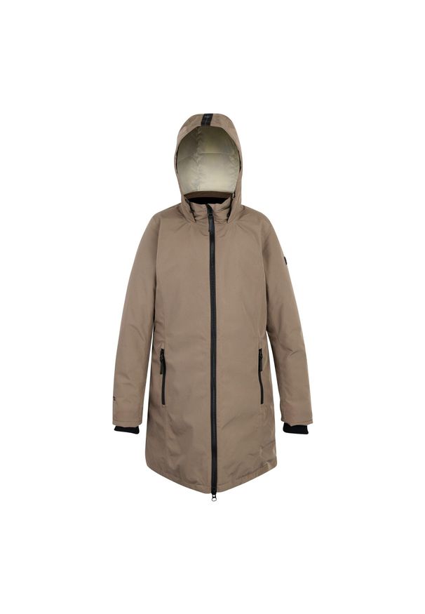 Regatta - Wodoodporna Kurtka Damska Ocieplana Marron. Kolor: brązowy. Sport: turystyka piesza