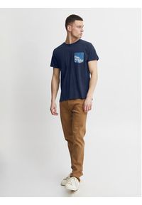Blend T-Shirt 20715017 Granatowy Regular Fit. Kolor: niebieski. Materiał: bawełna #6
