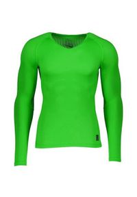 Koszulka treningowa męska Nike Hyper Top. Kolor: zielony. Długość rękawa: długi rękaw. Długość: długie