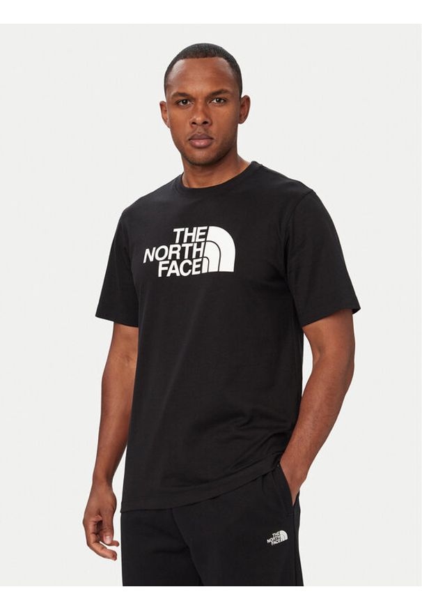 The North Face T-Shirt Evolution Half Dome NF0A8B6J Czarny Regular Fit. Kolor: czarny. Materiał: bawełna