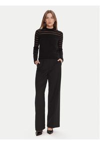 LOLA CASADEMUNT Bluzka LF2511015 Czarny Slim Fit. Kolor: czarny. Materiał: wiskoza #2