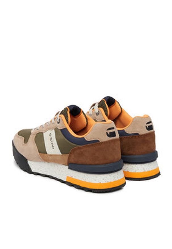 G-Star RAW - G-Star Raw Sneakersy EO-MILAN-01 Beżowy. Kolor: beżowy. Materiał: skóra, zamsz