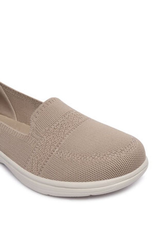skechers - Skechers Sneakersy Slip-Ins: On-The-Go Flex Radiant - Sloane 138435/TPE Beżowy. Kolor: beżowy. Materiał: materiał