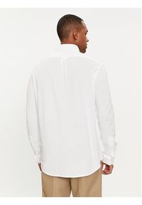 Polo Ralph Lauren Koszula 710932545002 Biały Custom Fit. Typ kołnierza: polo. Kolor: biały. Materiał: bawełna