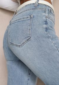 Renee - Jasnoniebieskie Jeansy High Waist Regular Fit Felindor. Okazja: na co dzień. Stan: podwyższony. Kolor: niebieski. Styl: sportowy, casual, elegancki, klasyczny