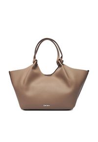 DKNY Torebka R42BAE49 Beżowy. Kolor: beżowy. Materiał: skórzane #4