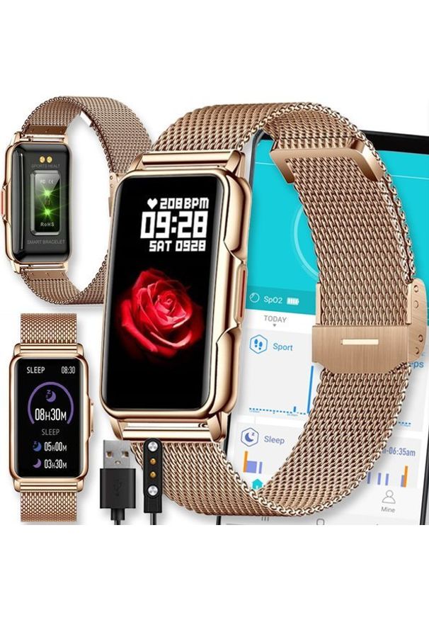 Smartwatch Active Band SMARTWATCH SMARTBAND ZEGAREK BRANSOLETKA PULS SEN CIŚNIENIE SATURACJA PRO WATCH H80. Rodzaj zegarka: smartwatch