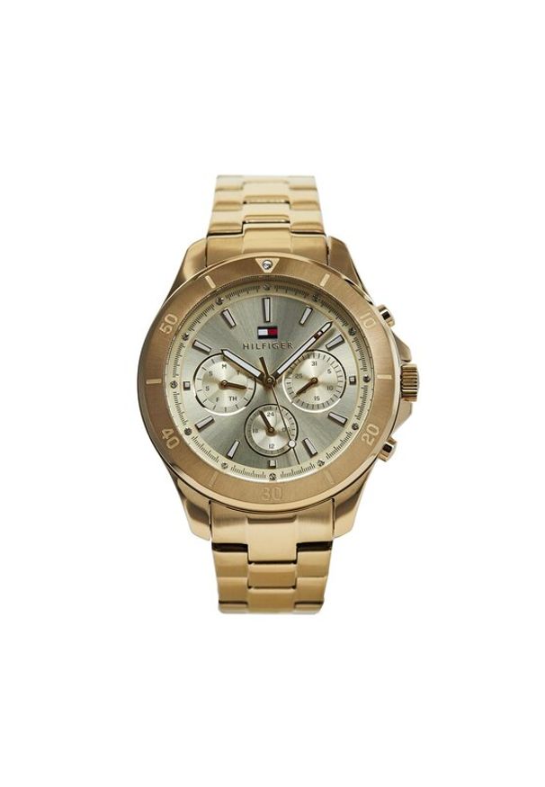 TOMMY HILFIGER - Tommy Hilfiger Zegarek Aspen 1782640 Złoty. Kolor: złoty