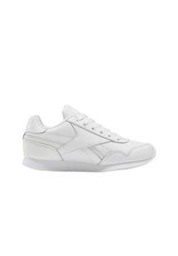 Buty do chodzenia dla dzieci Reebok Royal Cljog 30. Zapięcie: rzepy. Kolor: biały. Materiał: materiał, skóra, syntetyk. Szerokość cholewki: normalna. Model: Reebok Royal. Sport: turystyka piesza #1