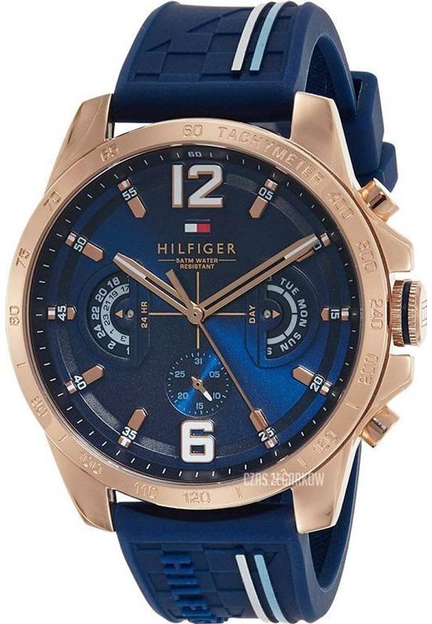 Zegarek Tommy Hilfiger ZEGAREK MĘSKI TOMMY HILFIGER 1791474 DECKER (zf001d)