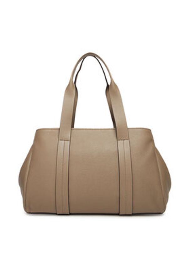 MICHAEL Michael Kors Torebka 30T5G1ZT7L Beżowy. Kolor: beżowy. Materiał: skórzane