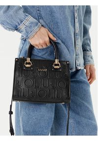 Liu Jo Torebka Ecs S Satchel AF5163 E0538 Czarny. Kolor: czarny. Materiał: skórzane #6