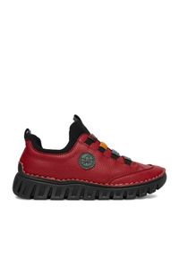 Sneakersy Rieker. Kolor: czerwony #1