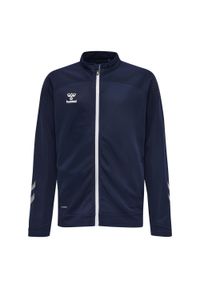 Kurtka dziecięca zapinana na zamek Hummel hmlLEAD poly. Kolor: niebieski. Sport: fitness, piłka ręczna