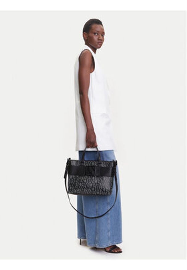 Armani Exchange Torebka 942689 3F742 00850 Czarny. Kolor: czarny