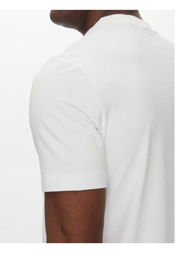 BOSS T-Shirt TL Logo 50535170 Biały Regular Fit. Kolor: biały. Materiał: bawełna