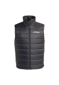 Adidas - Bezrękawnik Terrex Multi Essentials CLIMAWARM Padded. Kolor: czarny. Długość rękawa: bez rękawów. Technologia: ClimaWarm (Adidas). Sport: turystyka piesza