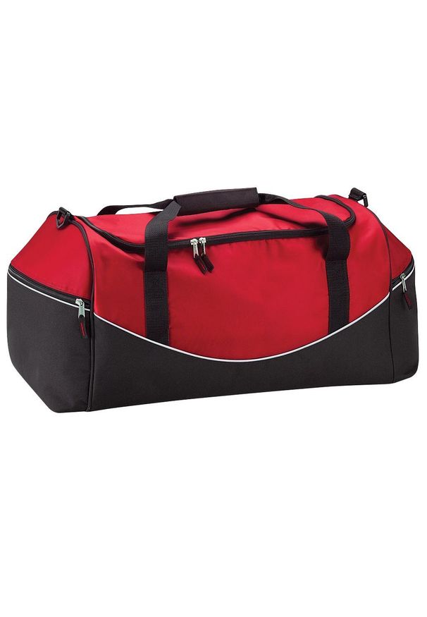 QUADRA - Torba Sportowa Teamwear Holdall (55 Litrów). Kolor: biały, czarny, czerwony, wielokolorowy