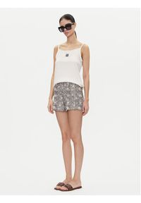 Hugo - HUGO Top Rib_Vest 50540056 Écru Regular Fit. Materiał: bawełna #4