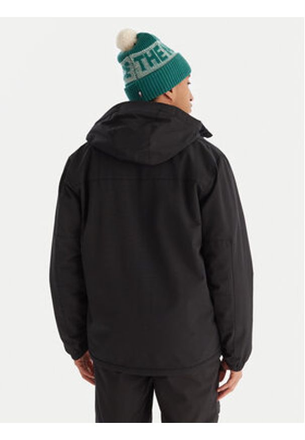 Quiksilver Kurtka przejściowa Overcast 3K EQYJK04202 Czarny Regular Fit. Kolor: czarny. Materiał: bawełna