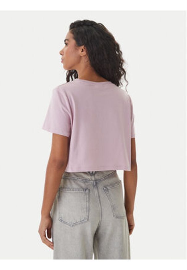 Guess T-Shirt V6GI17 K2984 Różowy Regular Fit. Kolor: różowy. Materiał: bawełna