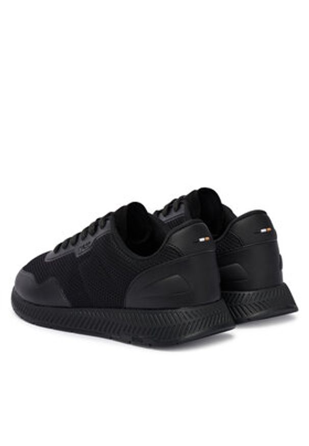 BOSS Sneakersy 30906 Czarny. Kolor: czarny. Materiał: materiał
