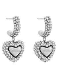 Guess Kolczyki JUBE05 021JW Srebrny. Materiał: metalowe. Kolor: srebrny #5