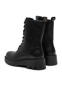 TwinSet - TWINSET Trapery 242TCP054 Czarny. Kolor: czarny. Materiał: skóra #3