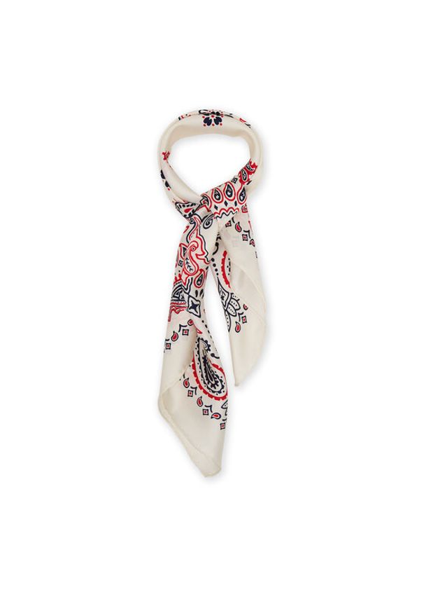 Weekend Max Mara Apaszka Siam 2525546054 Beżowy. Kolor: beżowy. Materiał: jedwab, materiał