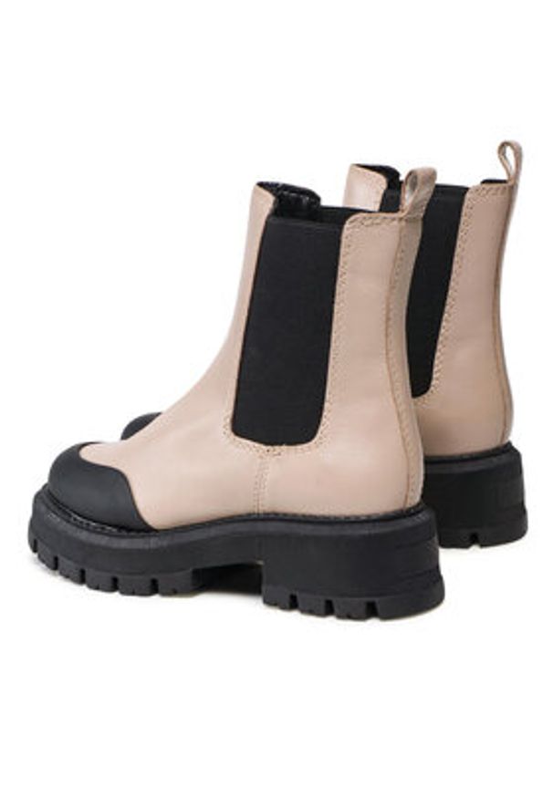 Lasocki Sztyblety RST-BONN-02 Beżowy. Kolor: beżowy. Materiał: skóra