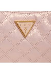 Guess Torebka Giully (QI) HWQI87 48120 Różowy. Kolor: różowy. Materiał: skórzane