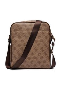 Guess Saszetka Milano HMMILO P4260 Beżowy. Kolor: beżowy. Materiał: skóra #3