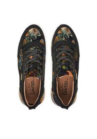 Laura Vita Sneakersy Delphine 15 Czarny. Kolor: czarny. Materiał: skóra #5