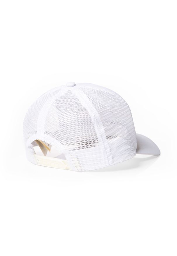 Wrangler - MĘSKA CZAPKA Z DASZKIEM WRANGLER TRUCKER CAP WHITE W0M36U512 112125683. Styl: elegancki