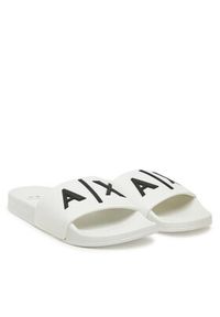 Armani Exchange Klapki XUP001 XV820 K488 Biały. Kolor: biały. Materiał: materiał #5