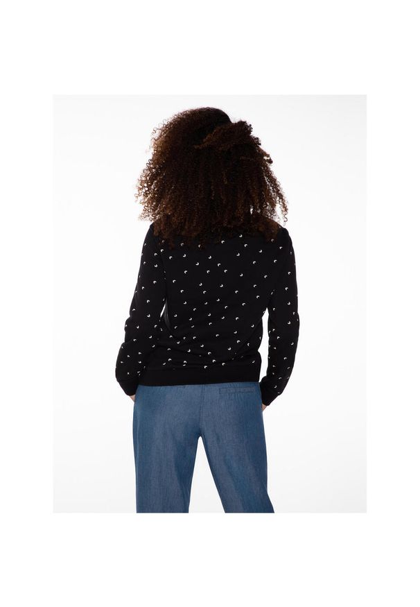 Protest - Sweter damski PROTEST SAVORY sweatshirt. Kolor: czarny. Sport: turystyka piesza