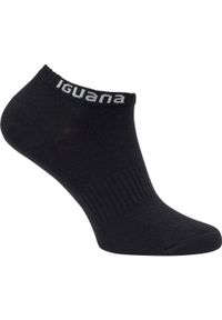 Iguana - Skarpetki Unisex Dla Dorosłych Igino 3pak. Kolor: czarny. Sport: turystyka piesza