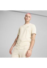 Puma - Koszulka Essentials Elevated Structured PUMA No Dye Color Mix. Wzór: haft. Sport: fitness #2