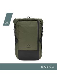Plecak turystyczny KADVA Londer. Kolor: zielony